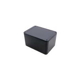 1 pcs : RL6585BK - Enclosures, Boxes & Cases Box w/o Flanges-Blk 6.89x4.92x3.94 ABS