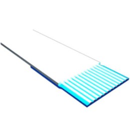 1 pcs - Samtec FJH Series FFC Ribbon Cable, 10-Way, 0.5mm Pitch, 4mm Length