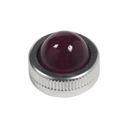 1 pcs : 9001R6 - Switch Fixings 30MM GLASS LENS FOR PILOTLIGHT RED