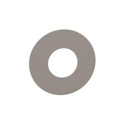 10 pcs : 17W11203 - Washers Flat Washer, .503 ID, 1.120 OD, .033 Thick, Natural, Nylon