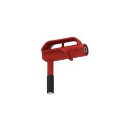 1 pcs : CT4517-2 - Other Tools 1500V 6.6mm Mag Connector, 4mm R-Angle J, Red