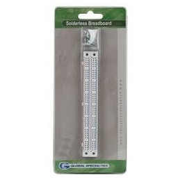 1 pcs : GS-080 - PCBs & Breadboards 5.25X.375 80 Tie Points 16 Term Clips