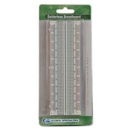 1 pcs : GS-830T - PCBs & Breadboards 830 Tie Pts Transparent Breadbrd