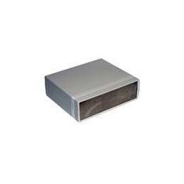 1 pcs : 1598DSGY - Enclosures, Boxes & Cases ABS w/Alum. Ends 7.09x8.11x2.52' Grey