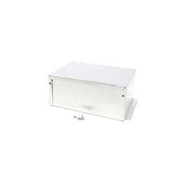 1 pcs : 1411FBQU - Enclosures, Boxes & Cases Utility Enclosure - 7.0 x 5.0 x 3.0' - Unfinished Aluminum w /Flanges