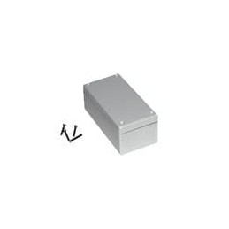 1 pcs : 1594DWGY - Enclosures, Boxes & Cases Flame Retardant ABS 1.7x2.6x5.2' Grey