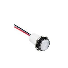 1 pcs : PML50WFVW - LED Panel Mount Indicators PMI .668in. White LED Flex Wire