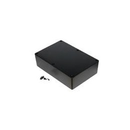 1 pcs : 1591XXFBK - Enclosures, Boxes & Cases Flame Retardant ABS 8.7x5.9x2.3' Black