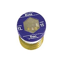 1 pcs : TL-15 - Specialty Fuses 125V 15A Time Delay Plug Fuse