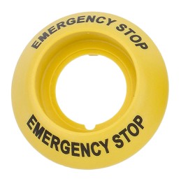 1 pcs - EAO Push Button Lens for Use with Emergency Stop Pushbutton Series 84