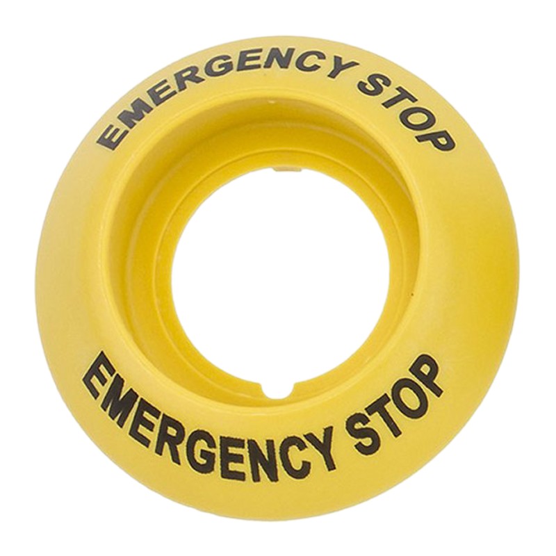 1 pcs - EAO Push Button Lens for Use with Emergency Stop Pushbutton Series 84