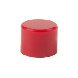 10 pcs : AT475C - Switch Bezels / Switch Caps .201' RND RED CAP