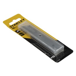 1 Pack of 10 - Stanley Flat Snap-off Blade, 10 per Package