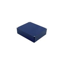 1 pcs : 1590XXCB - Enclosures, Boxes & Cases Alum Blue Rectangle 5.72 x 4.77 x 1.39'