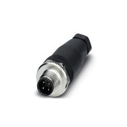 1 pcs : 1662528 - Circular Metric Connectors M12 PLG 4P PG7 BLK SACC-M12MS-4CON-PG7M