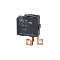 1 pcs : G9TA-K1ATH DC12 - Industrial Relays Double coil 1P M5 securing screw