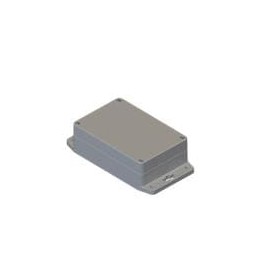 1 pcs : RBF53P06G10G - Enclosures, Boxes & Cases Gray/Gray Flanged Base Plastic Box Enclosure for Wall/Surface Mount