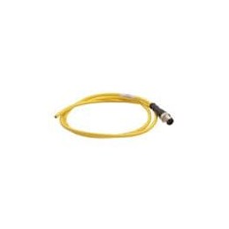 1 pcs : 21350100517010 - Sensor Cables / Actuator Cables M12 A-code 5-pin Straight male to open end, 1m, PVC yellow jacket