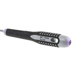 1 pcs - Bahco Hexagon Nut Driver, 3 mm Tip, 125 mm Blade, 247 mm Overall