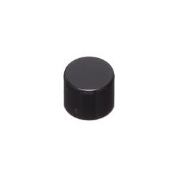 1 pcs : W-KN-31 - Switch Bezels / Switch Caps CAP BLACK ROUND