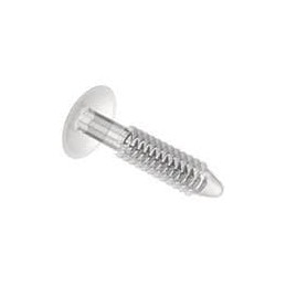 10 pcs : 497395 - Screws & Fasteners BARBED PUSH HOLE6
