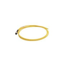 1 pcs : 21350100315020 - Sensor Cables / Actuator Cables M12 A-code 3-pin Straight male to open end, 2m, PVC yellow jacket