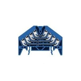 1 pcs : 1173930000 - DIN Rail Terminal Blocks PRV 4 BL 35X7.5 WS