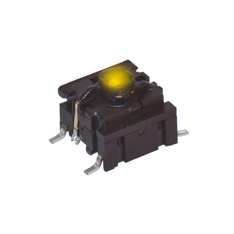 1 pcs - IP67 Cap Tactile Switch, SPST 50 mA @ 24 V dc
