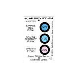 1 pcs : 3HIC125 - Antistatic Control Products Humidity Card, 3-Spot, 125/Can 30-40-50%, 125/Can