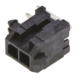 5 pcs - Molex Micro-Fit 3.0 Series Right Angle Through Hole PCB Header, 2 Contact(s), 3.0mm Pitch, 2 Row(s), Shrouded