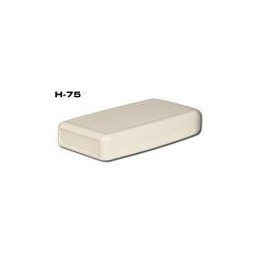 1 pcs : H75AA,BK - Enclosures, Boxes & Cases 3.65X7.20X1.26 BK