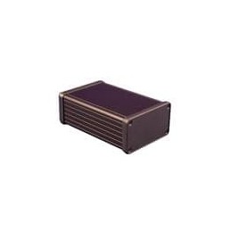 1 pcs : 1455K1202BK - Enclosures, Boxes & Cases Alum w/Plastic Ends 4.72x3.07x1.7' Black