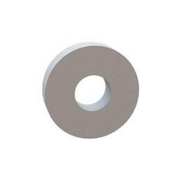 1 pcs : 17W10625 - Washers Flat Washer, .406 ID, 1.055 OD, .250 Thick, Natural, Nylon
