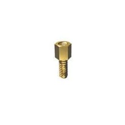 10 pcs : 7226 - Screws & Fasteners Jack Screw .187 Yellow 4-40