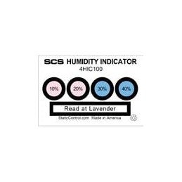 1 pcs : 4HIC100 - Antistatic Control Products Humidity Card, 4-Spot, 100/Can 100/Can