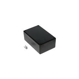1 pcs : 1594EWBK - Enclosures, Boxes & Cases Flame Retardant ABS 2.1x4.2x6.6' Black