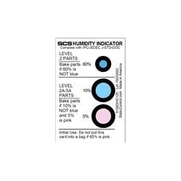 1 pcs : 51060HIC125 - Antistatic Control Products Humidity Card, 5-10-60% 125/Can