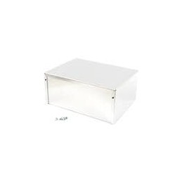 1 pcs : 1411RU - Enclosures, Boxes & Cases Utility Enclosure - 8.0 x 6.0 x 3.5' - Unfinished Aluminum