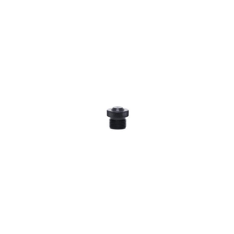 1 pcs : 1200770111 - Circular Metric Connectors DC MIC-CLOS CAP- BLACK MALE THD