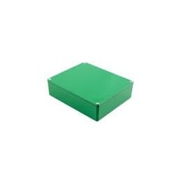 1 pcs : 1590XXGR - Enclosures, Boxes & Cases Green, Rectangle 5.72 x 4.77 x 1.39