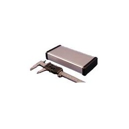 1 pcs : 1455J1602 - Enclosures, Boxes & Cases 6.3x3.1x1.1'Extruded w/Plastic End Panels