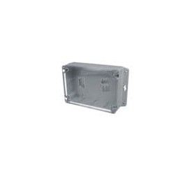 1 pcs : PN-1324-CMB - Electrical Enclosures IP65 NEMA 4X Box with Clear Cover and Mounting Brackets (6.7 X 4.8 X 2.2 In)