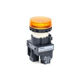 1 pcs : M22N-BN-TOA-OA - Industrial Panel Mount Indicators / Switch Indicators Flat Ind Orange,6 VAC/DC