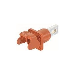 1 pcs : 09930011304 - Heavy Duty Power Connectors Han S 120 Bulkhead Mount Housing red M18 w/ male contact busbar