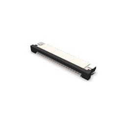 1 pcs : FFC3B07-20-T - FFC & FPC Connectors 20W, 1.0mm FFC Conn, R/A,Bot Cont, Slide, H2.5mm,SMT,Tin,T&R