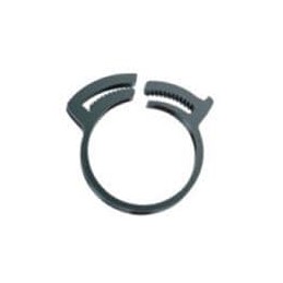 1 pcs : 22DGHC0BB - Cable Mounting & Accessories Double Grip Hose Clamp, .362 - .406 Bundle Dia, Black,Nylon,.177 Width