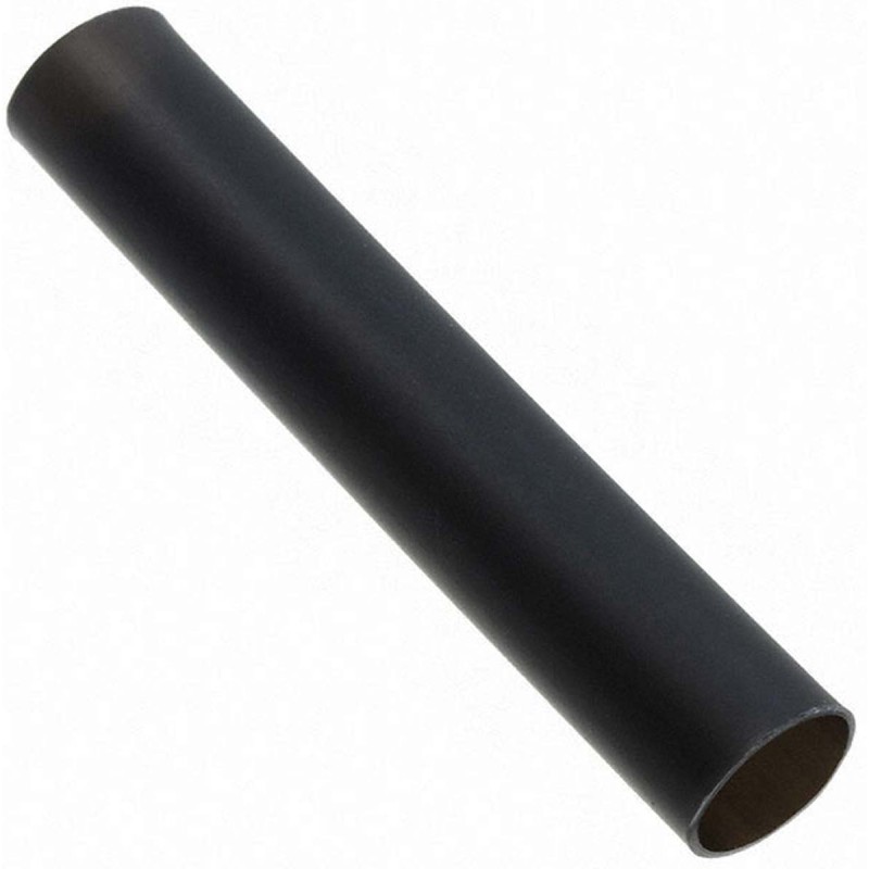 100 pcs - TE Connectivity Adhesive Lined Halogen Free Heat Shrink Tubing, Black 11mm Sleeve Dia. x 65mm Length 4:1 Ratio,