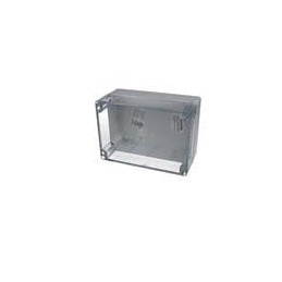 1 pcs : PN-1327-C - Electrical Enclosures IP65 NEMA 4X Box with Clear Cover (6.7 X 4.8 X 3.2 In)