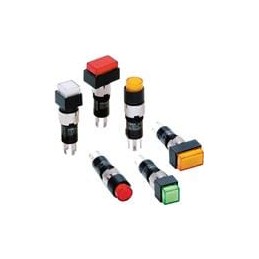 1 pcs : A3DT-500R - Switch Contact Blocks / Switch Kits BUILT-IN LED PUSHBUTTON