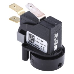 1 pcs - RS PRO 6871 Series Momentary Air Switch, 250mm Fly Lead, Surface Mounted